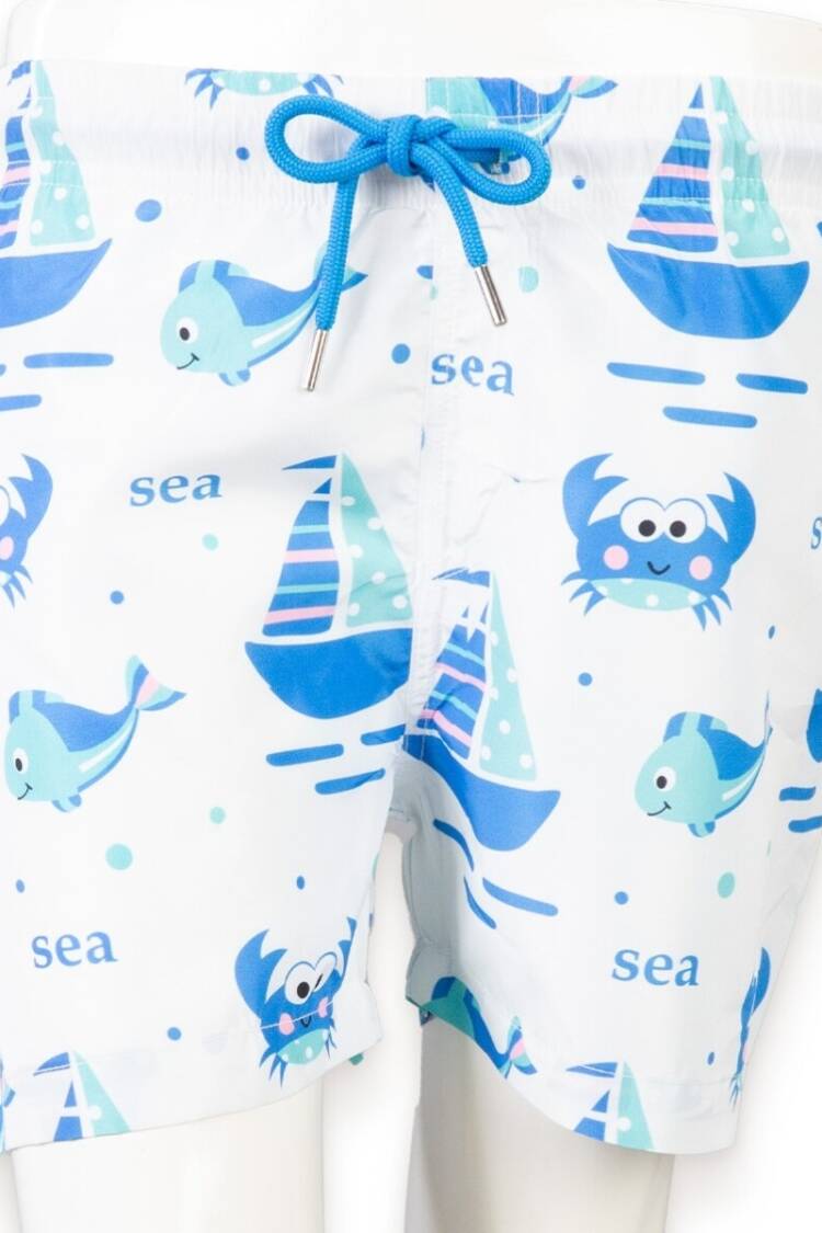 Boys' Underwear & Socks - Toptan Erkek Çocuk Deniz Şortu 3-11Y 2031 - 2 - Brand: Verscon - Women & Kids, Baby Clothes Wholesale - Globality Store