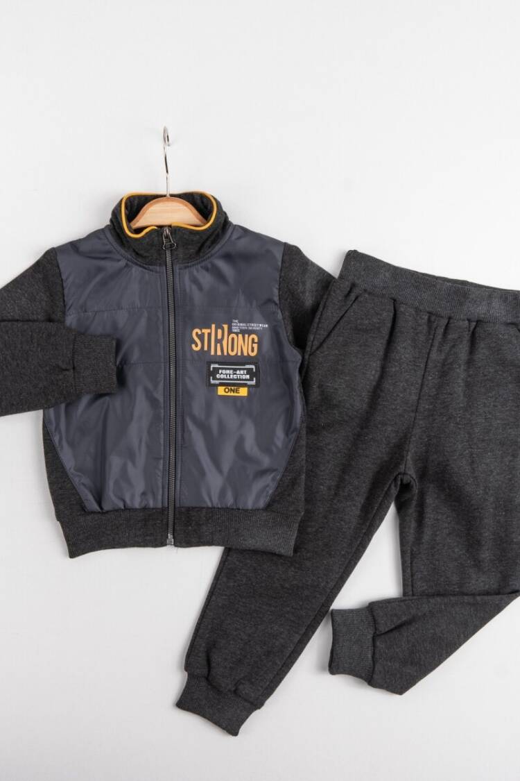 Boys' Sets - Toptan Erkek Çocuk Eşofman Takım 1-4Y 2037-9618 - Brand: Pankido - Women & Kids, Baby Clothes Wholesale - Globality Store