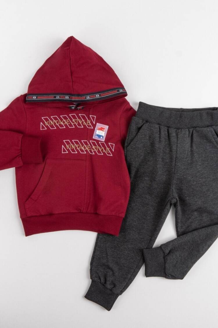 Boys' Sets - Toptan Erkek Çocuk Eşofman Takım 1-4Y 2037-9721 - Brand: Pankido - Women & Kids, Baby Clothes Wholesale - Globality Store