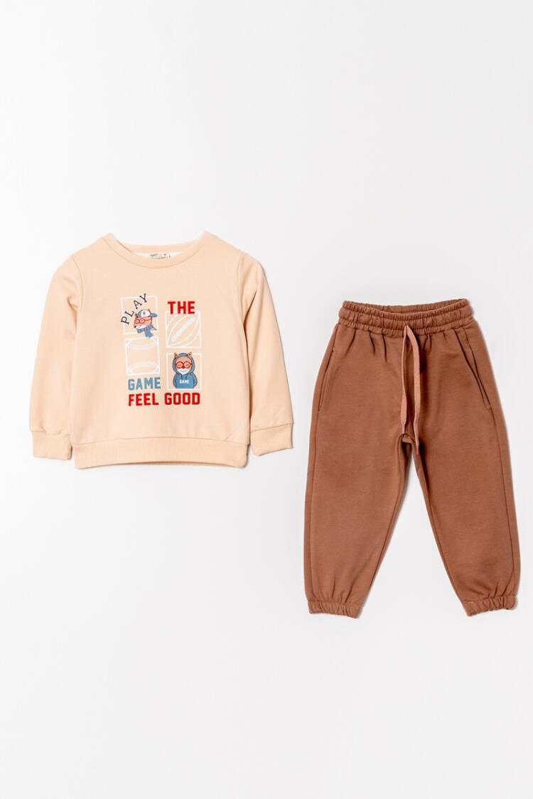 Boys' Sets - Toptan Erkek Çocuk Eşofman Takım 2-5Y 1099-0851 - Brand: Tuffy - Women & Kids, Baby Clothes Wholesale - Globality Store