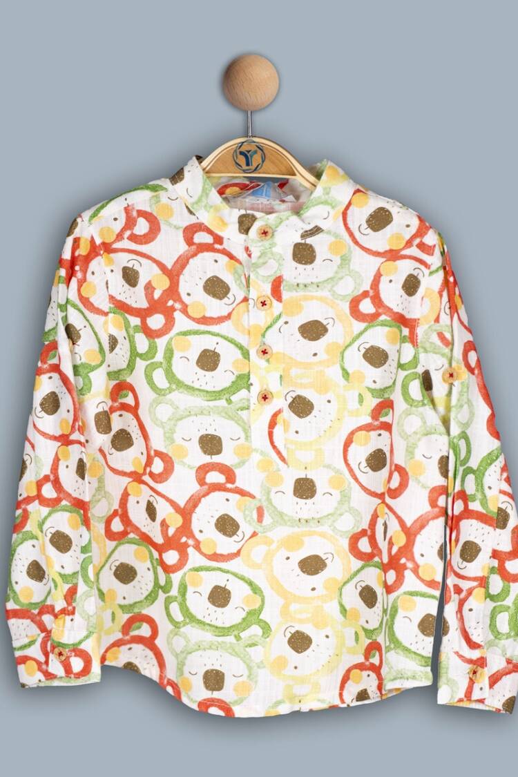 Boy's Shirt - Toptan Erkek Çocuk Gömlek 2-5Y 1018-TE4DÜ202242692 - Brand: Timo - Women & Kids, Baby Clothes Wholesale - Globality Store