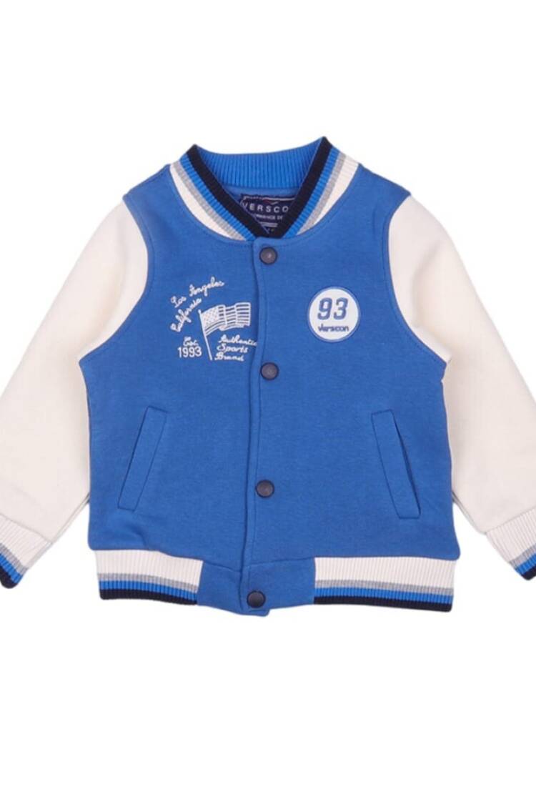 Boys' Outerwear - Toptan Erkek Çocuk Kolej Ceketi 2-6Y 2031-5782 - Brand: Verscon - Women & Kids, Baby Clothes Wholesale - Globality Store