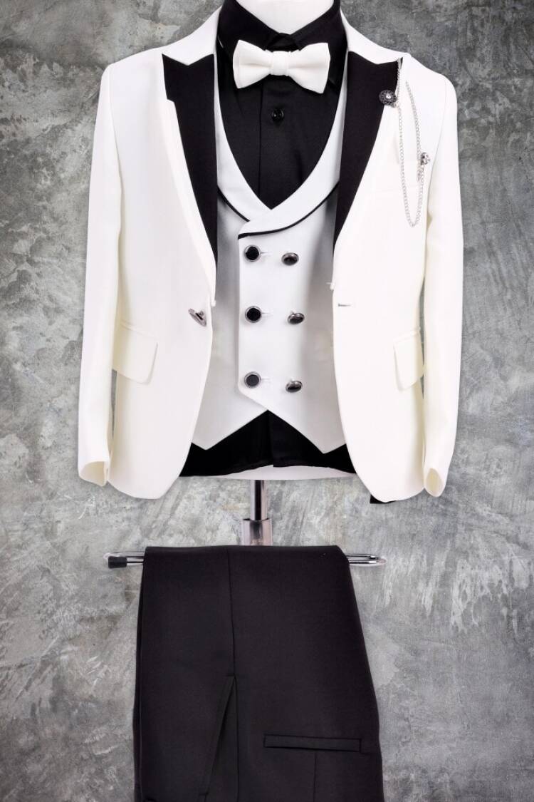 Boy's Suit - Toptan Erkek Çocuk Tam Takım Elbise 11-14Y 1037-5838 - Brand: Messy - Women & Kids, Baby Clothes Wholesale - Globality Store