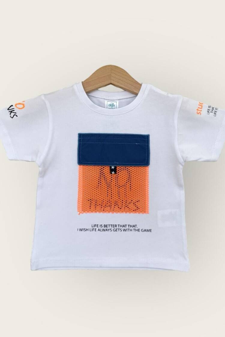 Baby Tops - Toptan Erkek Çocuk Tişört 1-4Y 2047-3361 - Brand: Algiy Mini - Women & Kids, Baby Clothes Wholesale - Globality Store