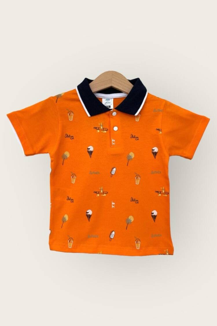 Baby Tops - Toptan Erkek Çocuk Tişört 1-4Y 2047-3560 - Brand: Algiy Mini - Women & Kids, Baby Clothes Wholesale - Globality Store