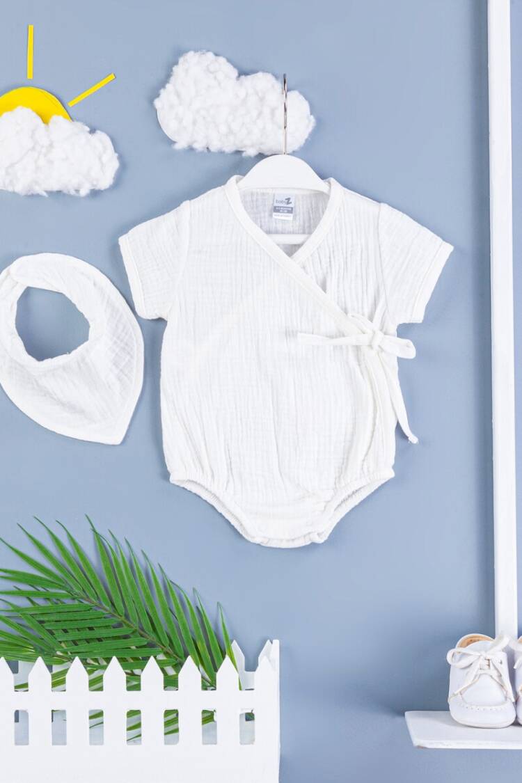Baby Sets - Toptan Kız Bebek 2'li Zıbın Seti 0-3M 1097-5423 - Brand: BabyZ - Women & Kids, Baby Clothes Wholesale - Globality Store