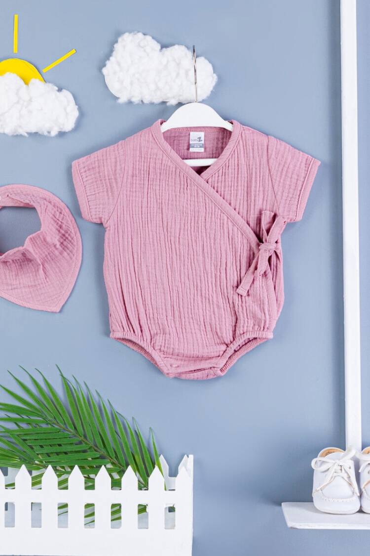 Baby Sets - Toptan Kız Bebek 2'li Zıbın Seti 0-3M 1097-5423 - Brand: BabyZ - Women & Kids, Baby Clothes Wholesale - Globality Store