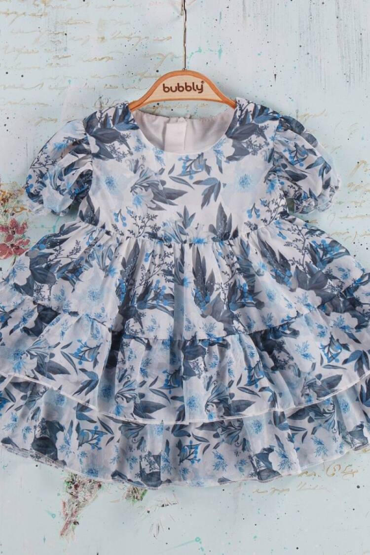 Baby Dress - Toptan Kız Bebek Elbise 6-24M 2035-266 - Brand: Bubbly - Women & Kids, Baby Clothes Wholesale - Globality Store