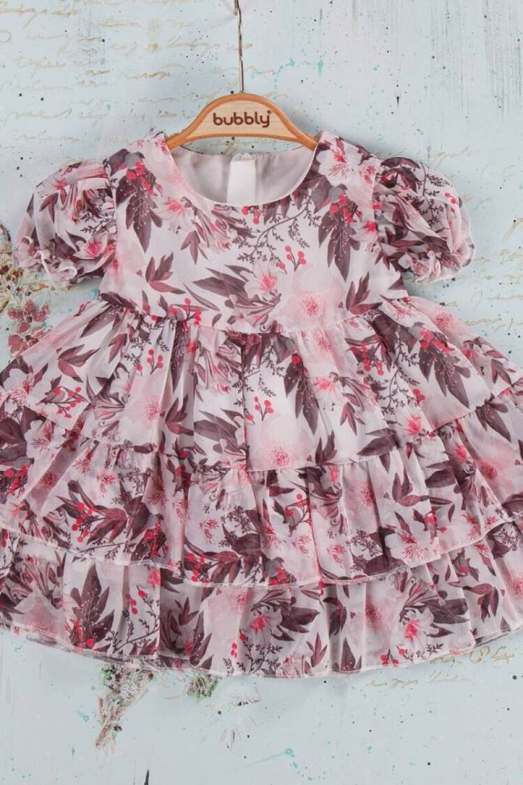 Baby Dress - Toptan Kız Bebek Elbise 6-24M 2035-266 - Brand: Bubbly - Women & Kids, Baby Clothes Wholesale - Globality Store