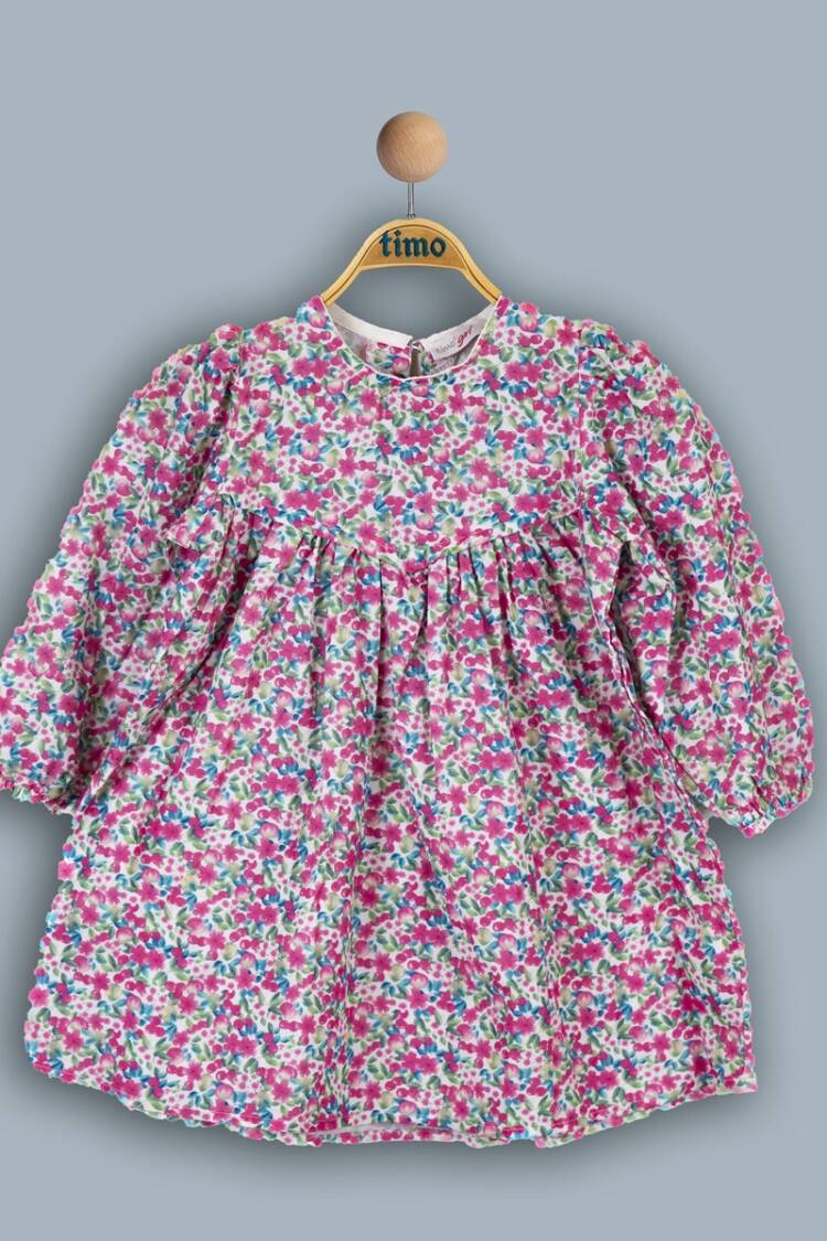 Baby Dress - Toptan Kız Bebek Elbise 6-24M 1018-TK4DÜ082241841 - Brand: Timo - Women & Kids, Baby Clothes Wholesale - Globality Store