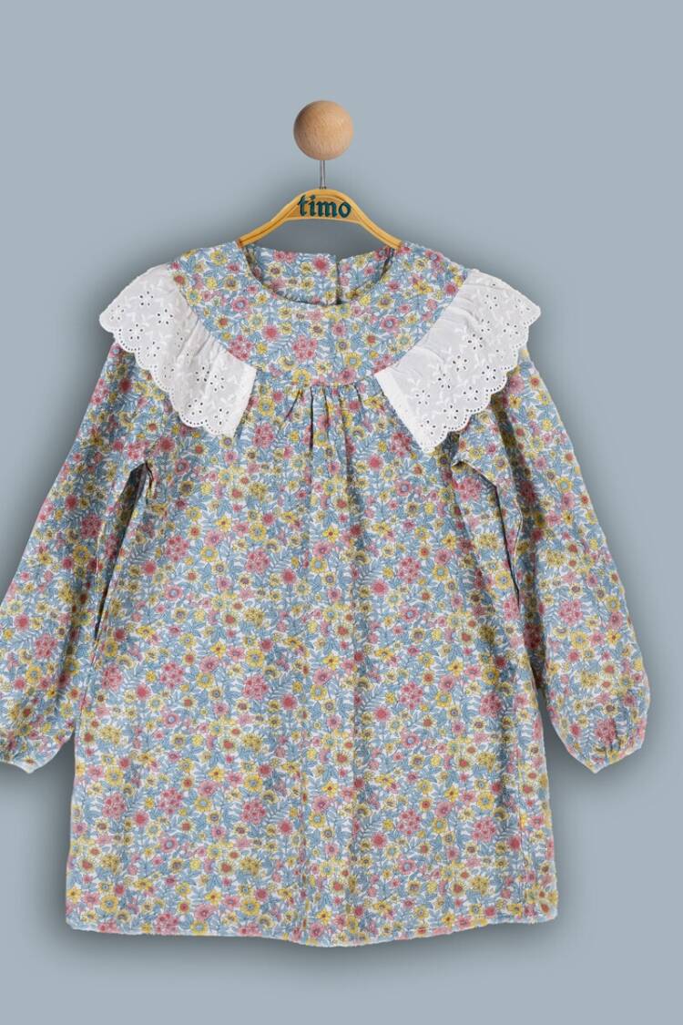 Baby Dress - Toptan Kız Bebek Elbise 6-24M 1018-TK4DÜ202242321 - Brand: Timo - Women & Kids, Baby Clothes Wholesale - Globality Store