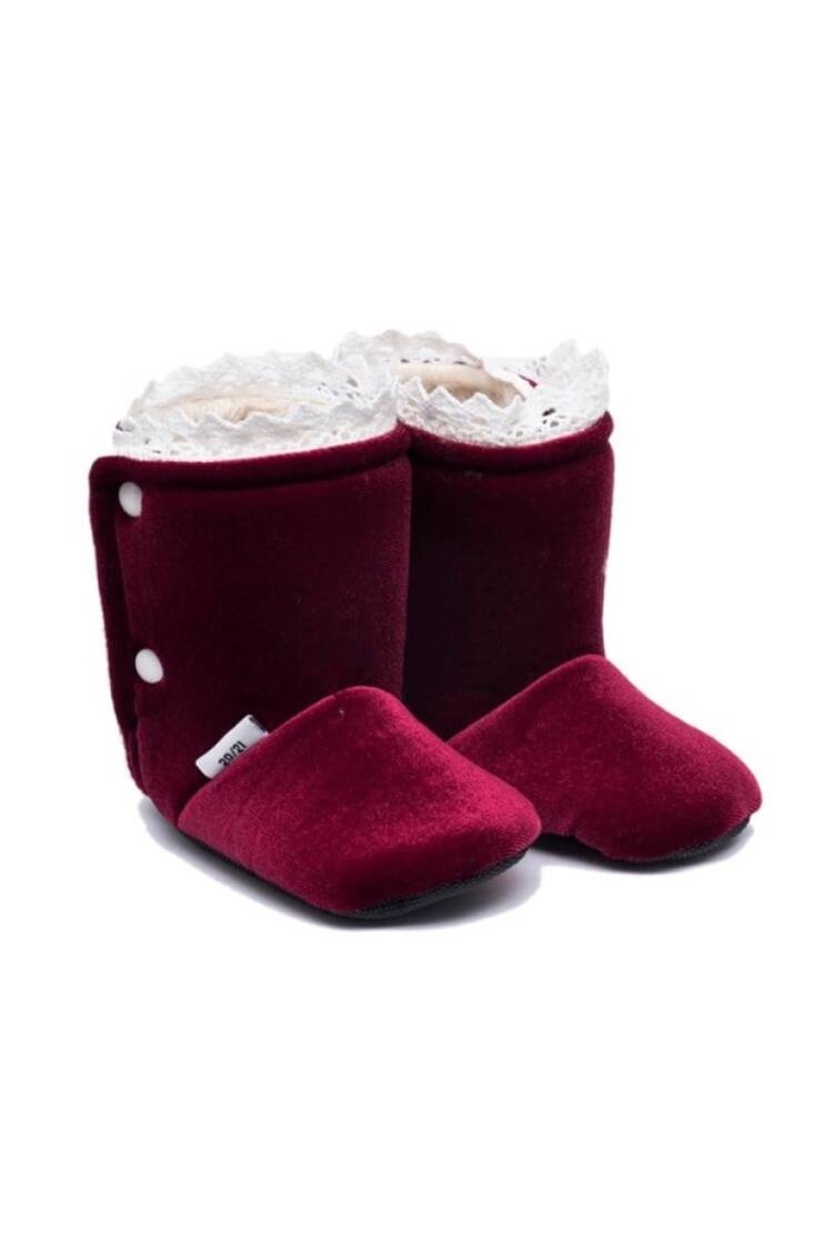 Baby Shoes - Toptan Kız Bebek Ev Patiği 20-27 EU 2058-F-819 - Brand: Firststep - Women & Kids, Baby Clothes Wholesale - Globality Store