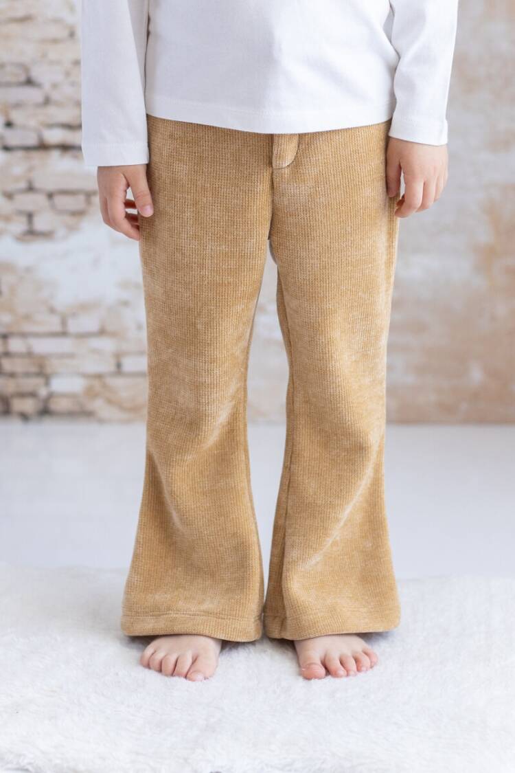 Baby Bottom Clothing - Toptan Kız Bebek İspanyol Paça Pantolon 6-48M 1070-252M2GNC01 - Brand: Zeyland - Women & Kids, Baby Clothes Wholesale - Globality Store