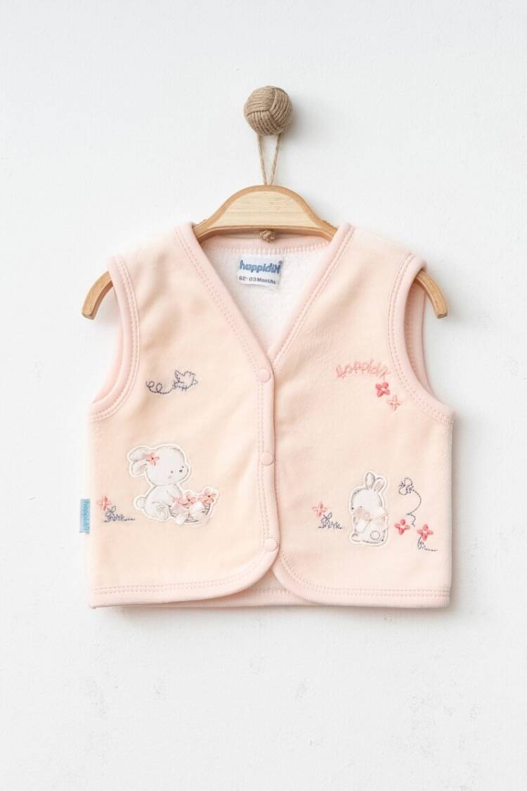 - Toptan Kız Bebek Kadife Yelek 3-9M 2017-2380 - Brand: Hoppidik - Women & Kids, Baby Clothes Wholesale - Globality Store