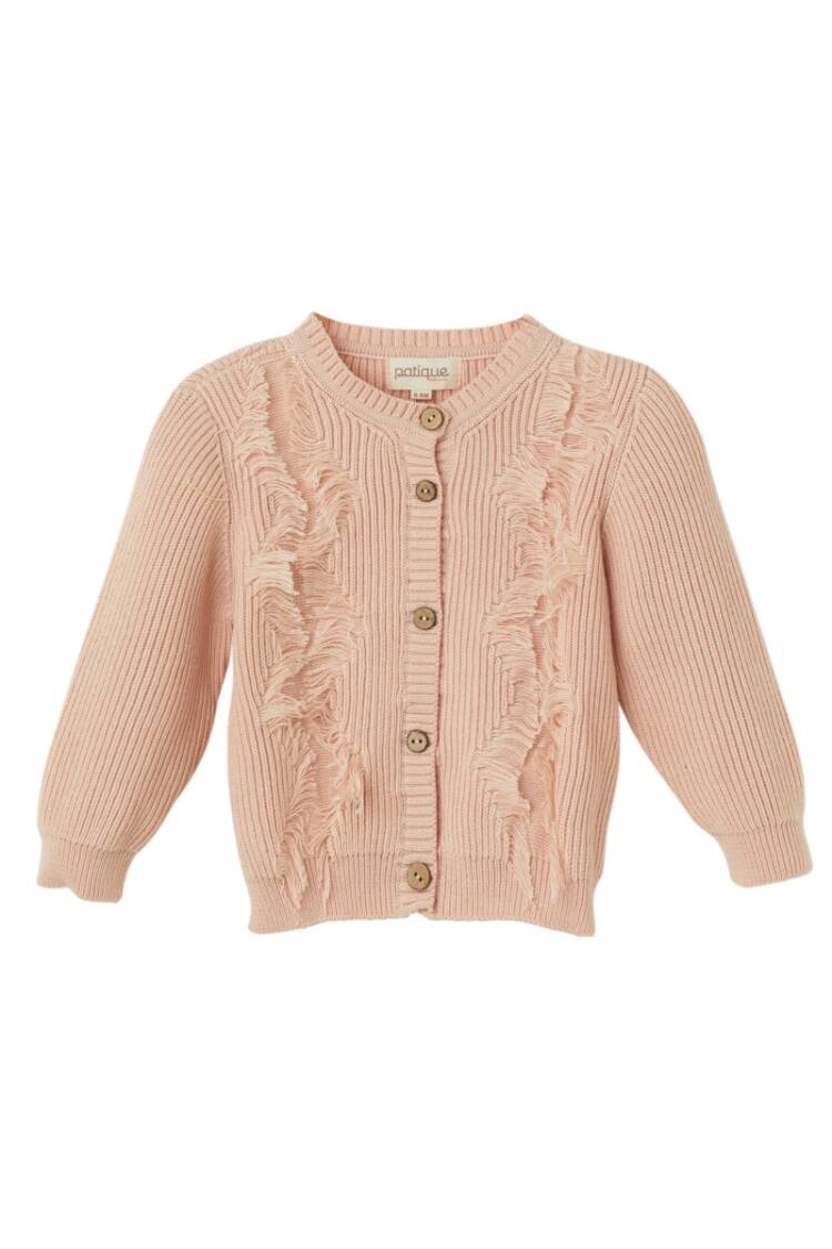 - Toptan Kız Bebek Organik Pamuk Püsküllü Hırka 6-36M 1061-21153 - Brand: Uludağ Triko - Women & Kids, Baby Clothes Wholesale - Globality Store