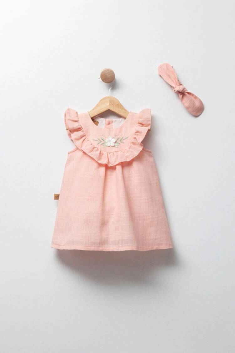 Baby Dress - Toptan Kız Bebek Taçlı Elbise 3-12M 2015-24112 - Brand: Babyline - Women & Kids, Baby Clothes Wholesale - Globality Store