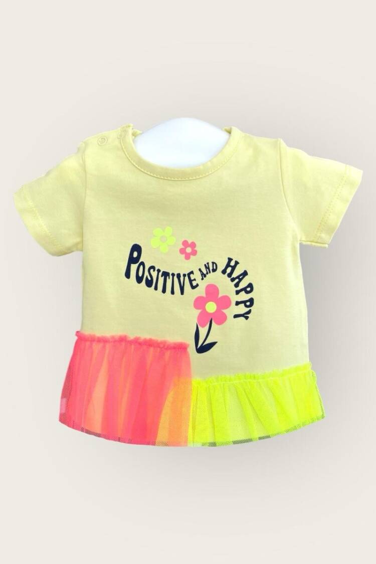 Baby Tops - Toptan Kız Bebek Tişört 6-18M 2047-3500 - Brand: Algiy Mini - Women & Kids, Baby Clothes Wholesale - Globality Store