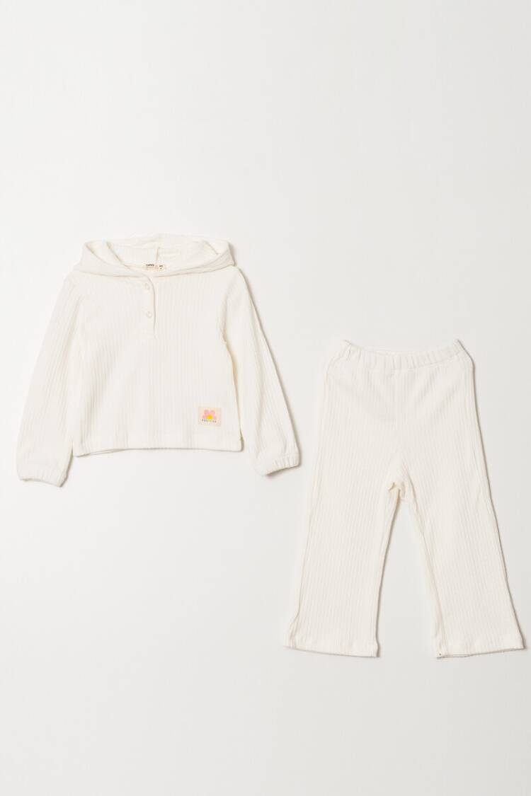 Girls' Suits - Toptan Kız Çocuk 2'li Eşofman Takımı 2-5Y 1099-01051 - Brand: Tuffy - Women & Kids, Baby Clothes Wholesale - Globality Store