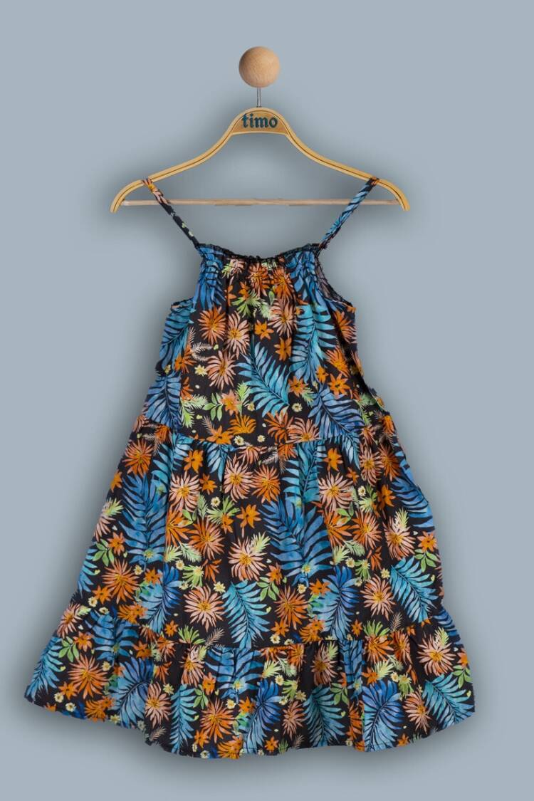 Girl's Dress - Toptan Kız Çocuk Askılı Elbise 10-13Y 1018-TK4DÜ202242074 - Brand: Timo - Women & Kids, Baby Clothes Wholesale - Globality Store