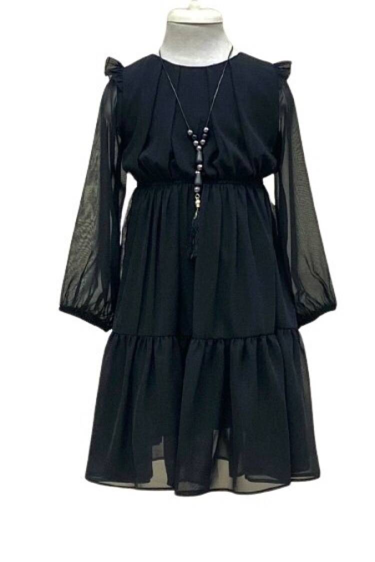 Girl's Dress - Toptan Kız Çocuk Elbise 11-14Y 2023-1106 - Brand: Elayza - Women & Kids, Baby Clothes Wholesale - Globality Store
