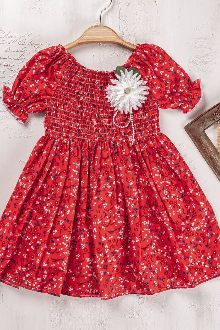 Girl's Dress - Toptan Kız Çocuk Elbise 2-5Y 2023-2305 - Brand: Elayza - Women & Kids, Baby Clothes Wholesale - Globality Store