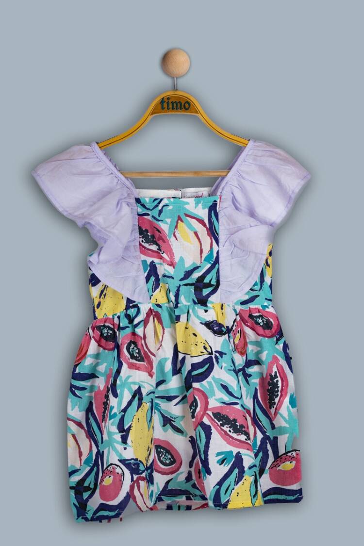 Girl's Dress - Toptan Kız Çocuk Elbise 2-5Y 1018-TK4DÜ042241722 - Brand: Timo - Women & Kids, Baby Clothes Wholesale - Globality Store