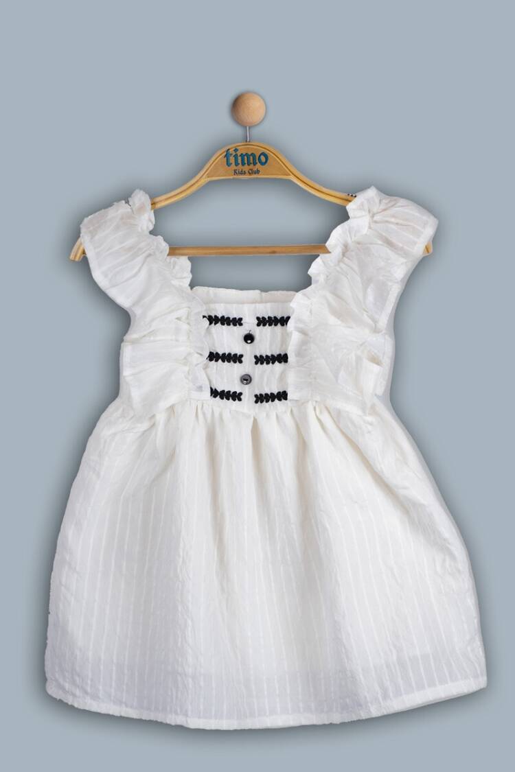 Girl's Dress - Toptan Kız Çocuk Elbise 2-5Y 1018-TK4DÜ042242332 - Brand: Timo - Women & Kids, Baby Clothes Wholesale - Globality Store