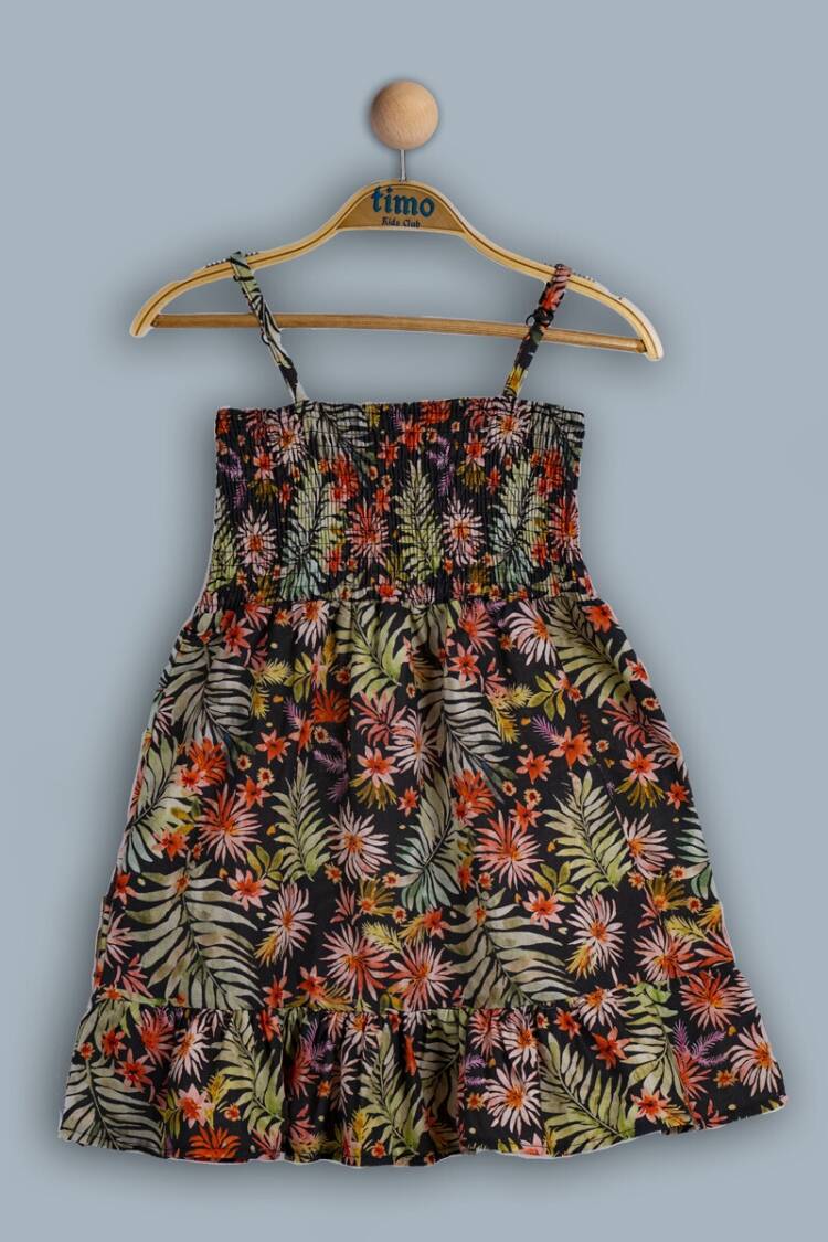 Girl's Dress - Toptan Kız Çocuk Elbise 2-5Y 1018-TK4DÜ202242102 - Brand: Timo - Women & Kids, Baby Clothes Wholesale - Globality Store