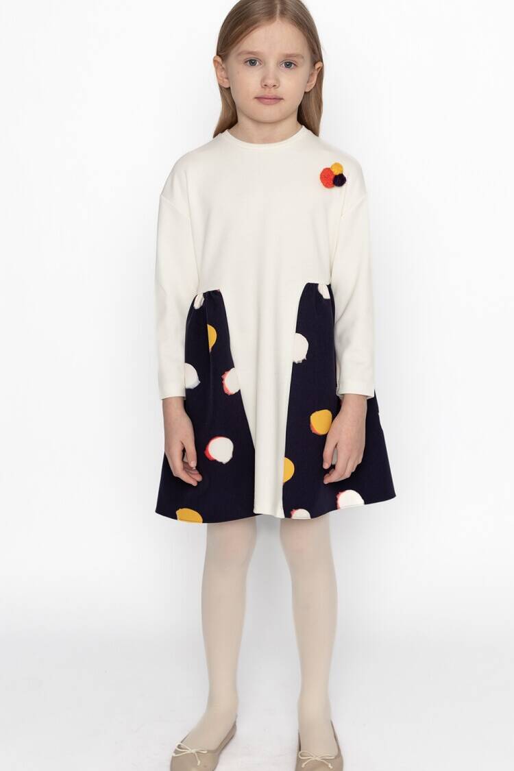 Girl's Dress - Toptan Kız Çocuk Elbise 4-12Y 1083-DSL0350 - Brand: Sheshe - Women & Kids, Baby Clothes Wholesale - Globality Store