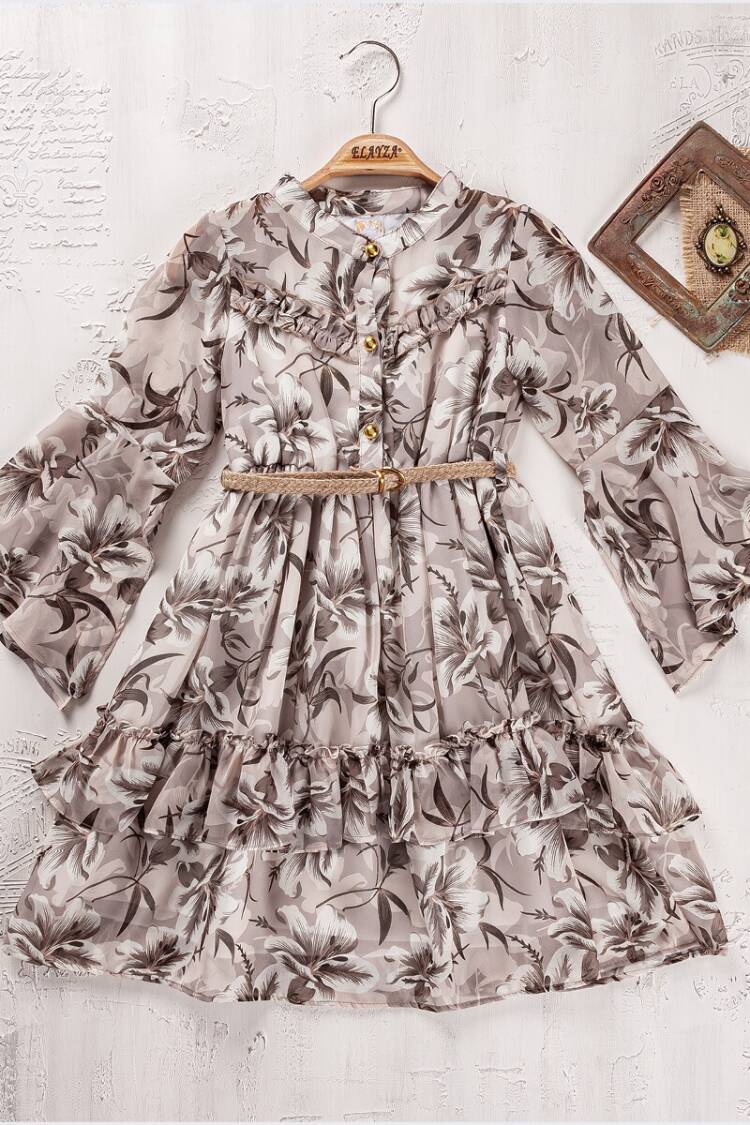 Girl's Dress - Toptan Kız Çocuk Elbise 5-8Y 2023-2315 - Brand: Elayza - Women & Kids, Baby Clothes Wholesale - Globality Store