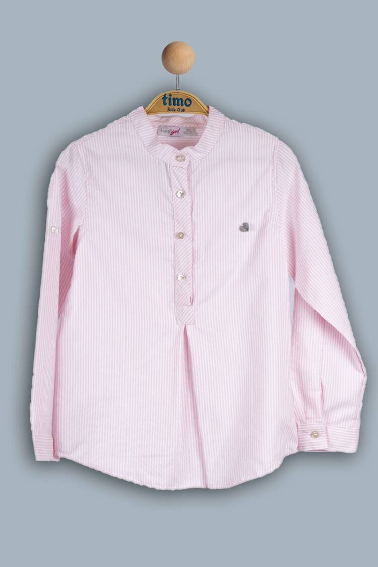 Girl's Shirt - Toptan Kız Çocuk Elbise 6-9Y 1018-TK4DÜ012241143 - Brand: Timo - Women & Kids, Baby Clothes Wholesale - Globality Store