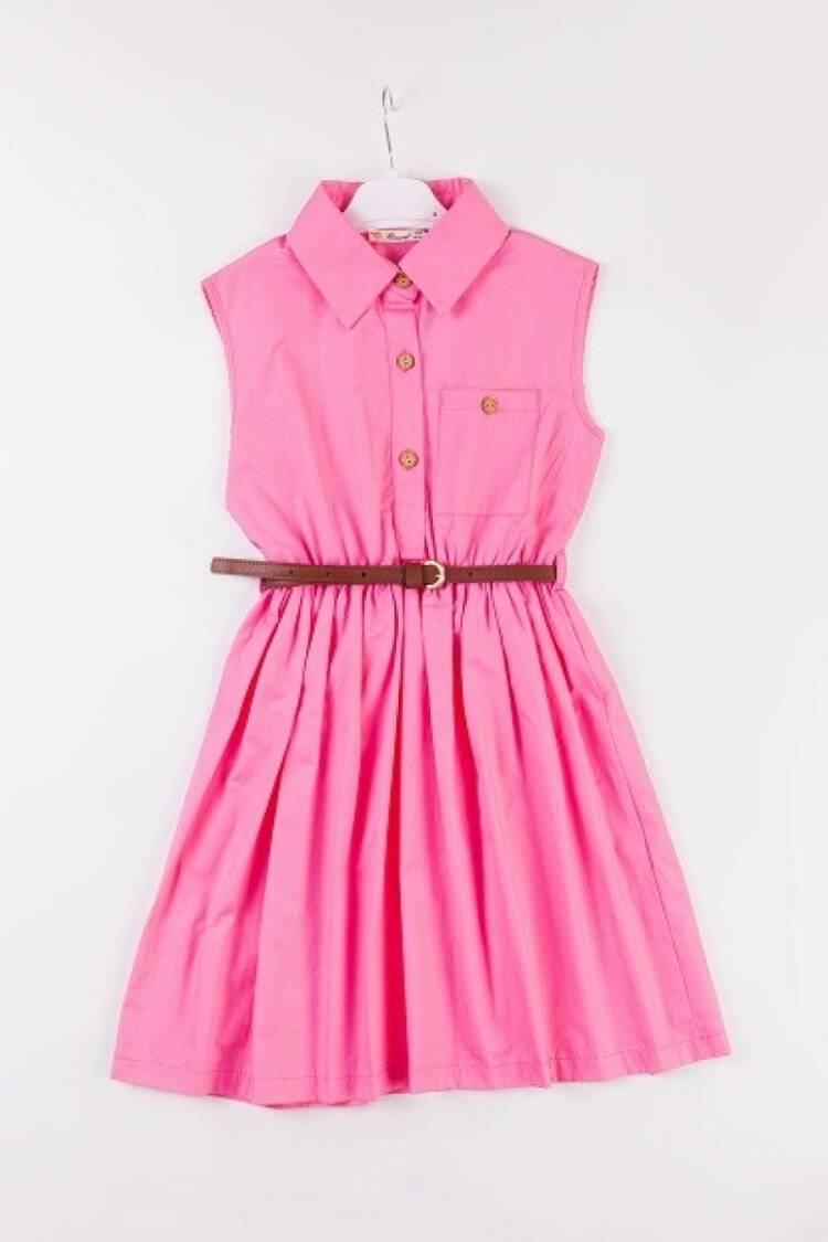 Girl's Dress - Toptan Kız Çocuk Elbise 7-10Y 1016-24132 - Brand: Büşra Bebe - Women & Kids, Baby Clothes Wholesale - Globality Store