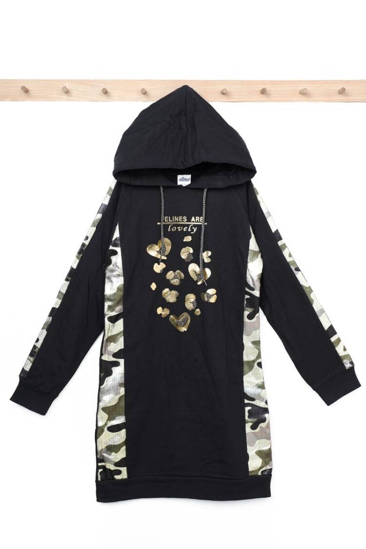 Girl's Dress - Toptan Kız Çocuk Elbise 7-10Y 1025-19658 - Brand: Elnino - Women & Kids, Baby Clothes Wholesale - Globality Store