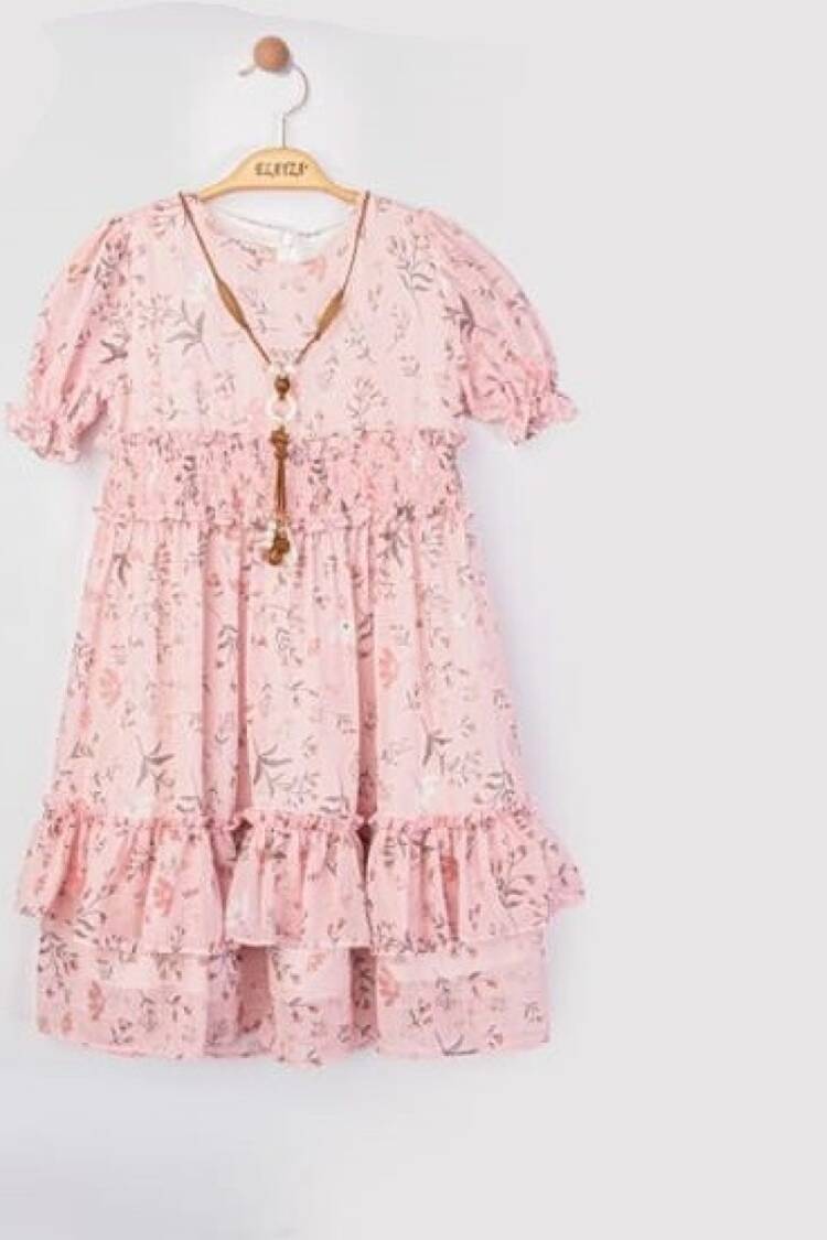 Girl's Dress - Toptan Kız Çocuk Elbise 9-12Y 2023-2224 - Brand: Elayza - Women & Kids, Baby Clothes Wholesale - Globality Store