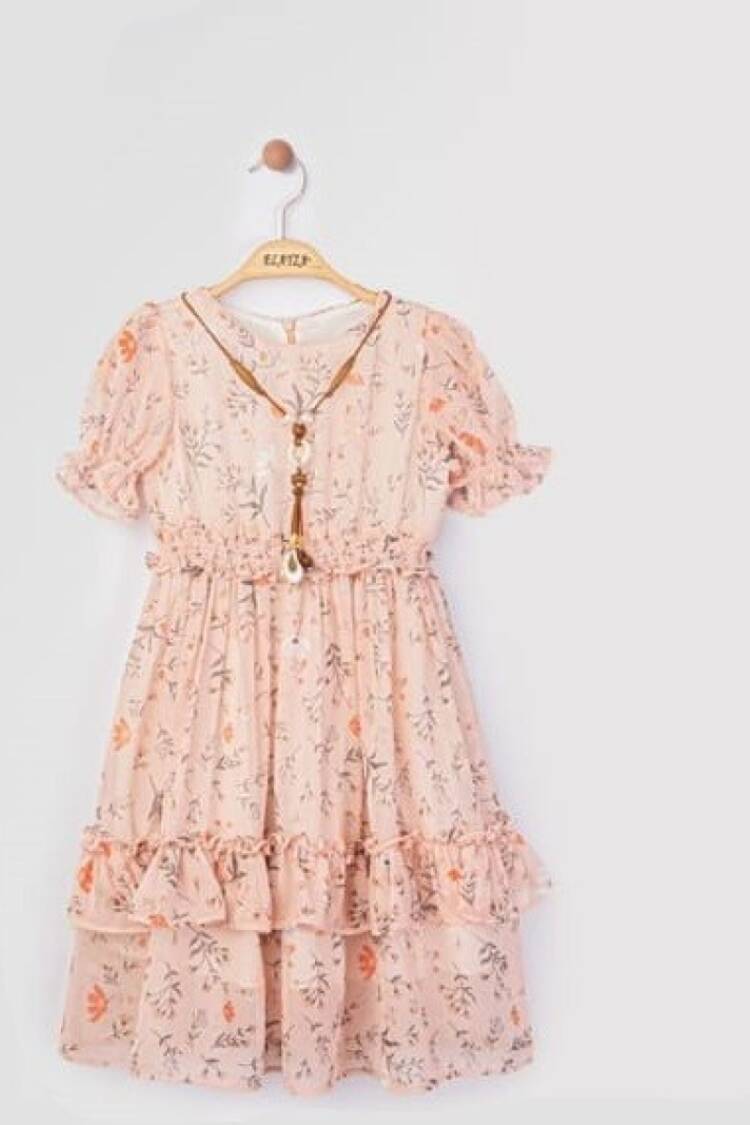 Girl's Dress - Toptan Kız Çocuk Elbise 9-12Y 2023-2224 - Brand: Elayza - Women & Kids, Baby Clothes Wholesale - Globality Store