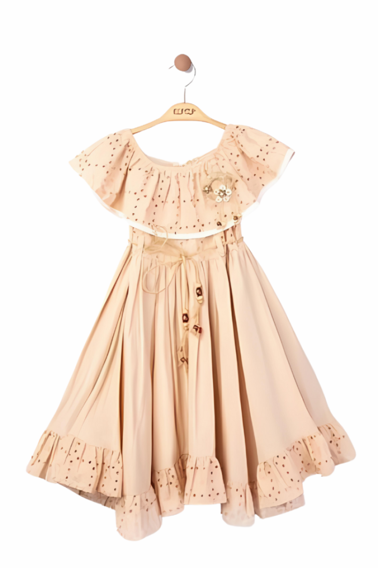 Girl's Dress - Toptan Kız Çocuk Elbise 9-12Y 2023-2241 - Brand: Elayza - Women & Kids, Baby Clothes Wholesale - Globality Store