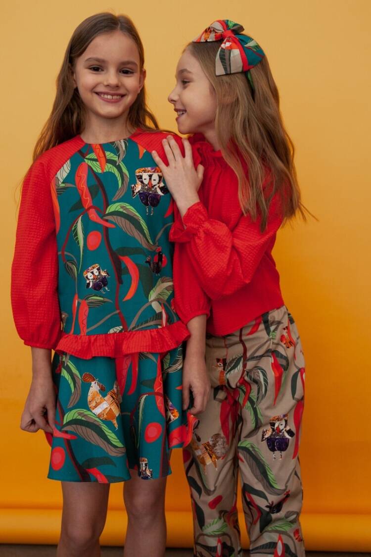 Girl's Dress - Toptan Kız Çocuk Elbisesi 4-14Y 2012-DS02024 - Brand: LiaLea - Women & Kids, Baby Clothes Wholesale - Globality Store