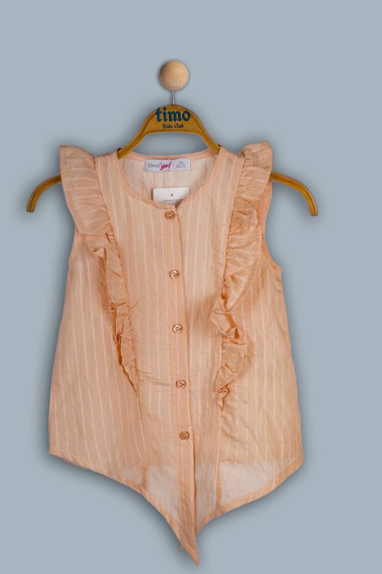 Girl's Shirt - Toptan Kız Çocuk Gömlek 2-5Y 1018-TK4DÜ012243662 - Brand: Timo - Women & Kids, Baby Clothes Wholesale - Globality Store