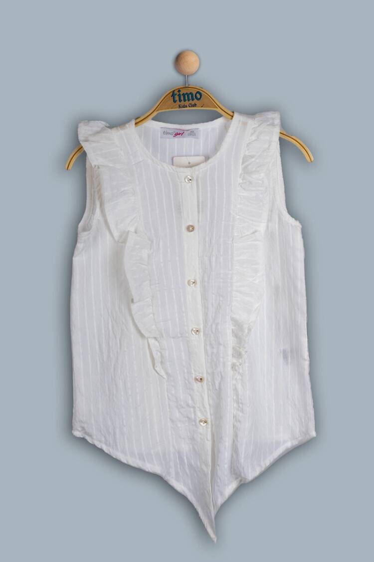 Girl's Shirt - Toptan Kız Çocuk Gömlek 2-5Y 1018-TK4DÜ012243662 - Brand: Timo - Women & Kids, Baby Clothes Wholesale - Globality Store