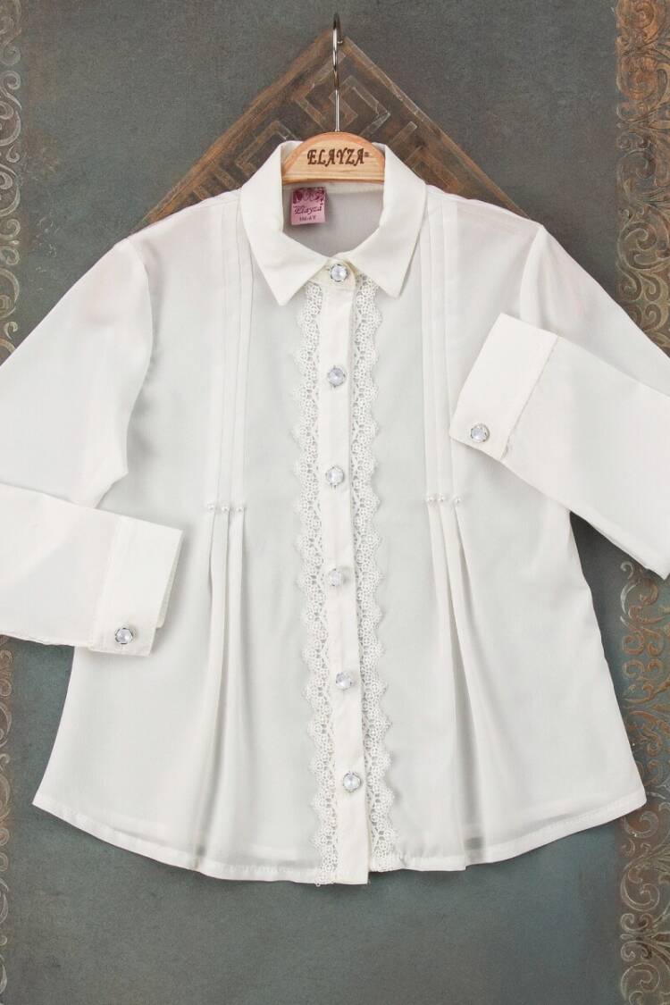 Girl's Shirt - Toptan Kız Çocuk Gömlek 5-8Y 2023-22303 - Brand: Elayza - Women & Kids, Baby Clothes Wholesale - Globality Store