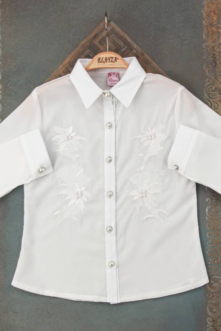 Girl's Shirt - Toptan Kız Çocuk Gömlek 5-8Y 2023-22309 - Brand: Elayza - Women & Kids, Baby Clothes Wholesale - Globality Store