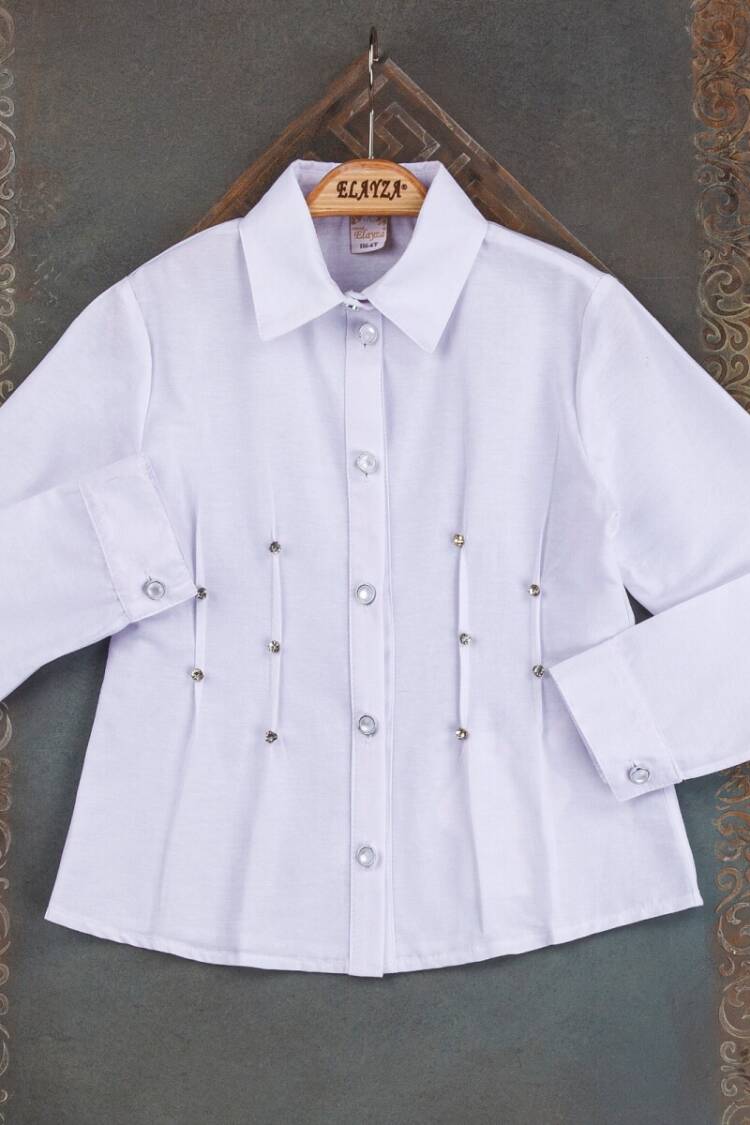 Girl's Shirt - Toptan Kız Çocuk Gömlek 5-8Y 2023-22333 - Brand: Elayza - Women & Kids, Baby Clothes Wholesale - Globality Store