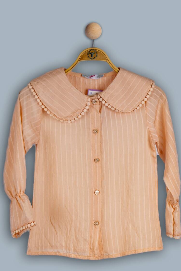 Girl's Shirt - Toptan Kız Çocuk Gömlek 6-9Y 1018-TK4DÜ202242753 - Brand: Timo - Women & Kids, Baby Clothes Wholesale - Globality Store