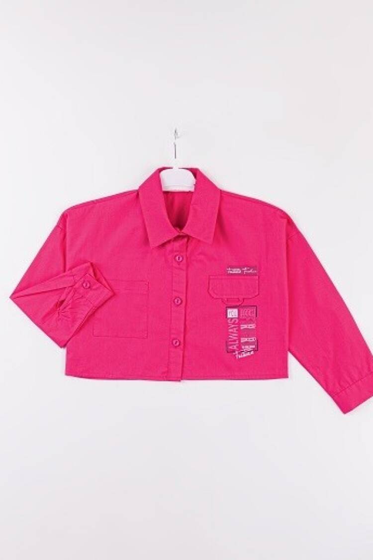 Girl's Shirt - Toptan Kız Çocuk Gömlek 7-10Y 1016-24101 - Brand: Büşra Bebe - Women & Kids, Baby Clothes Wholesale - Globality Store