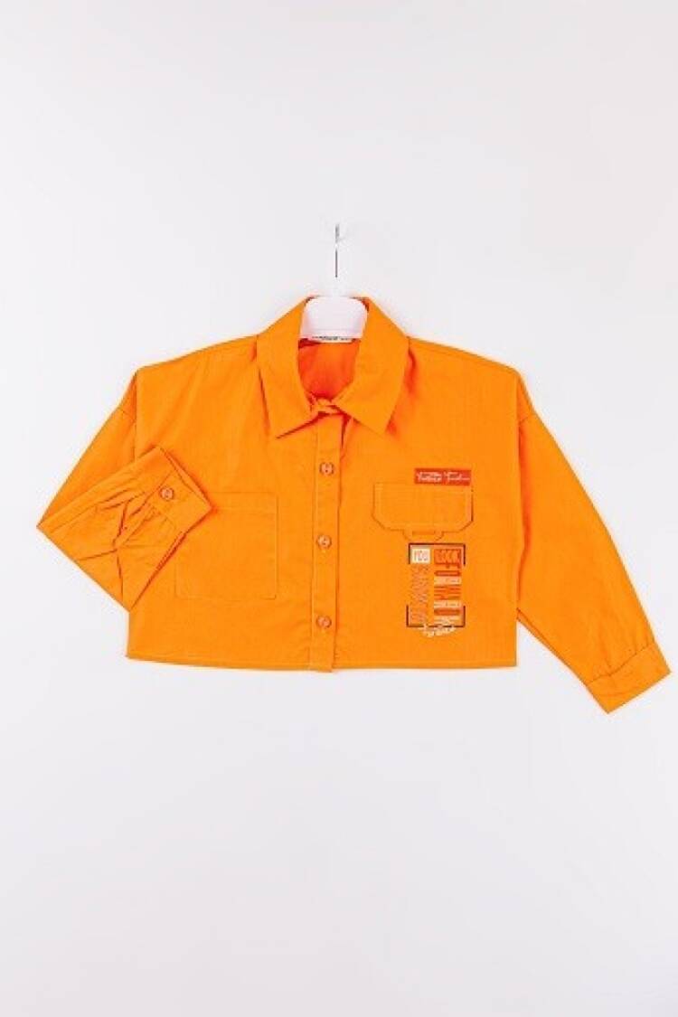 Girl's Shirt - Toptan Kız Çocuk Gömlek 7-10Y 1016-24101 - Brand: Büşra Bebe - Women & Kids, Baby Clothes Wholesale - Globality Store