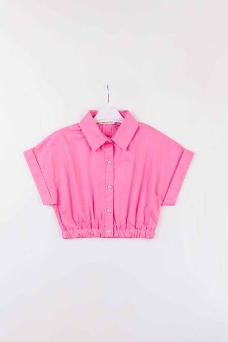 Girl's Shirt - Toptan Kız Çocuk Gömlek 7-10Y 1016-24125 - Brand: Büşra Bebe - Women & Kids, Baby Clothes Wholesale - Globality Store