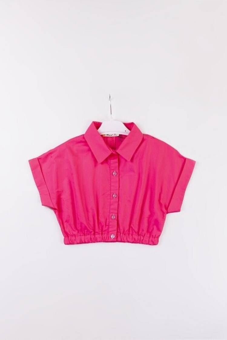 Girl's Shirt - Toptan Kız Çocuk Gömlek 7-10Y 1016-24125 - Brand: Büşra Bebe - Women & Kids, Baby Clothes Wholesale - Globality Store