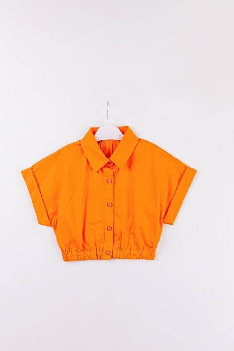 Girl's Shirt - Toptan Kız Çocuk Gömlek 7-10Y 1016-24125 - Brand: Büşra Bebe - Women & Kids, Baby Clothes Wholesale - Globality Store