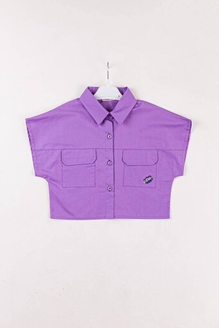 Girl's Shirt - Toptan Kız Çocuk Gömlek 7-10Y 1016-24127 - Brand: Büşra Bebe - Women & Kids, Baby Clothes Wholesale - Globality Store