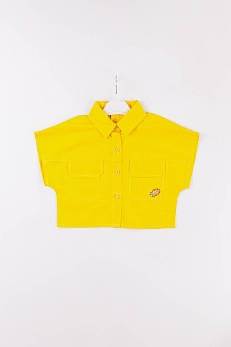Girl's Shirt - Toptan Kız Çocuk Gömlek 7-10Y 1016-24127 - Brand: Büşra Bebe - Women & Kids, Baby Clothes Wholesale - Globality Store